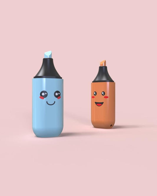Cute Marker Switch Clicker – Mechanical Keyboard Fidget