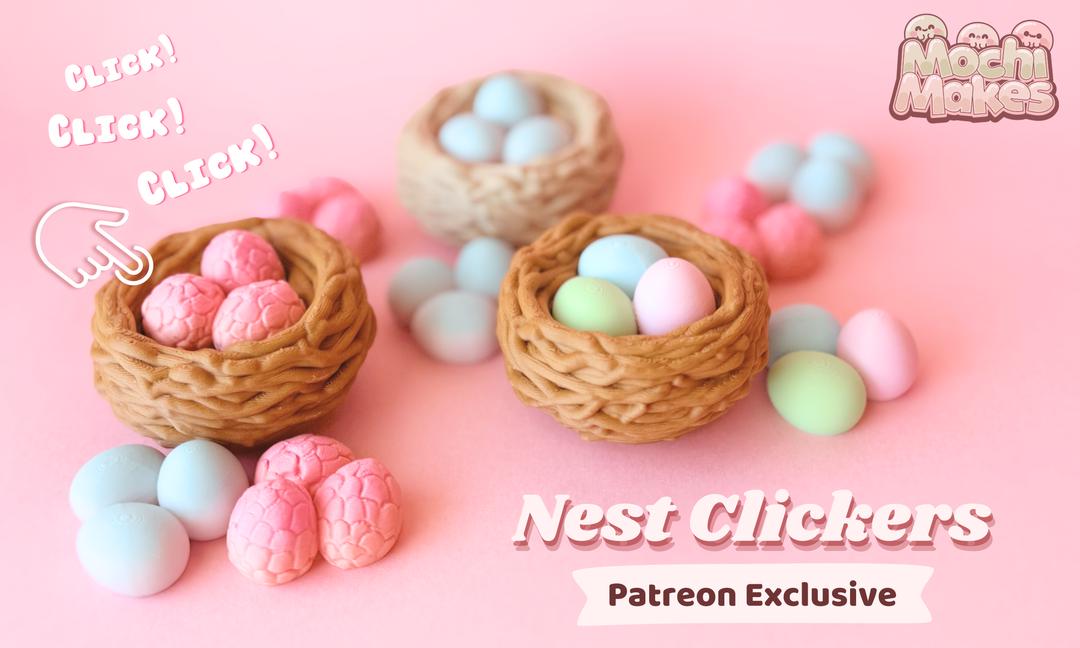 Nest Clickers – Egg Fidget Clicker Toy