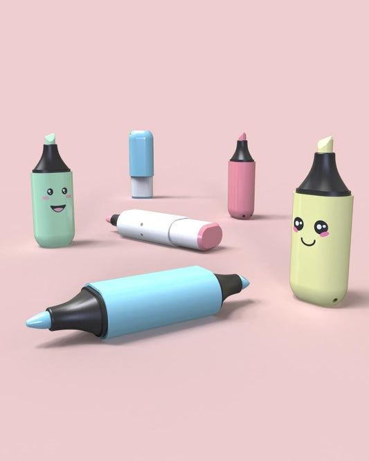 Cute Marker Switch Clicker – Mechanical Keyboard Fidget