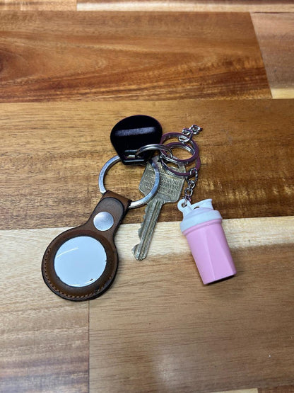 Protein Shaker – Fidget Keychain | Realistic Shaker Sound | Gym Gift | 3D Printed
