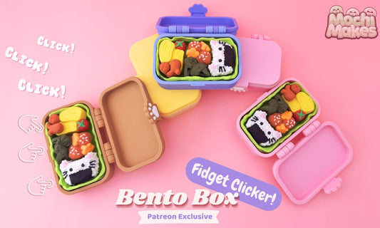 Bento Box Clicker – Cute Food Fidget Toy