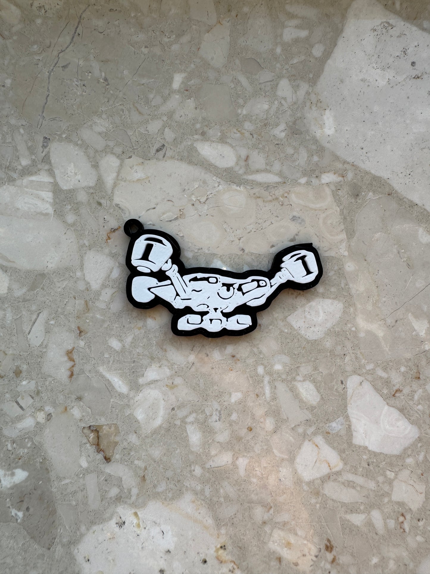 Arc Raiders Keychain Collection – Enemy Icons & Logo Designs (3D Printed Gamer Accessories)