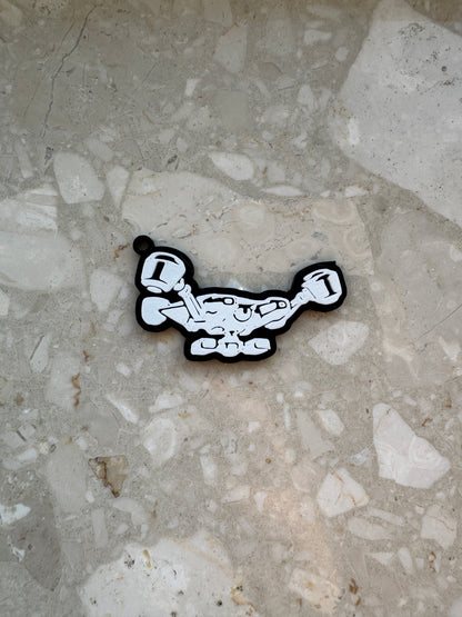 Arc Raiders Keychain Collection – Enemy Icons & Logo Designs (3D Printed Gamer Accessories)