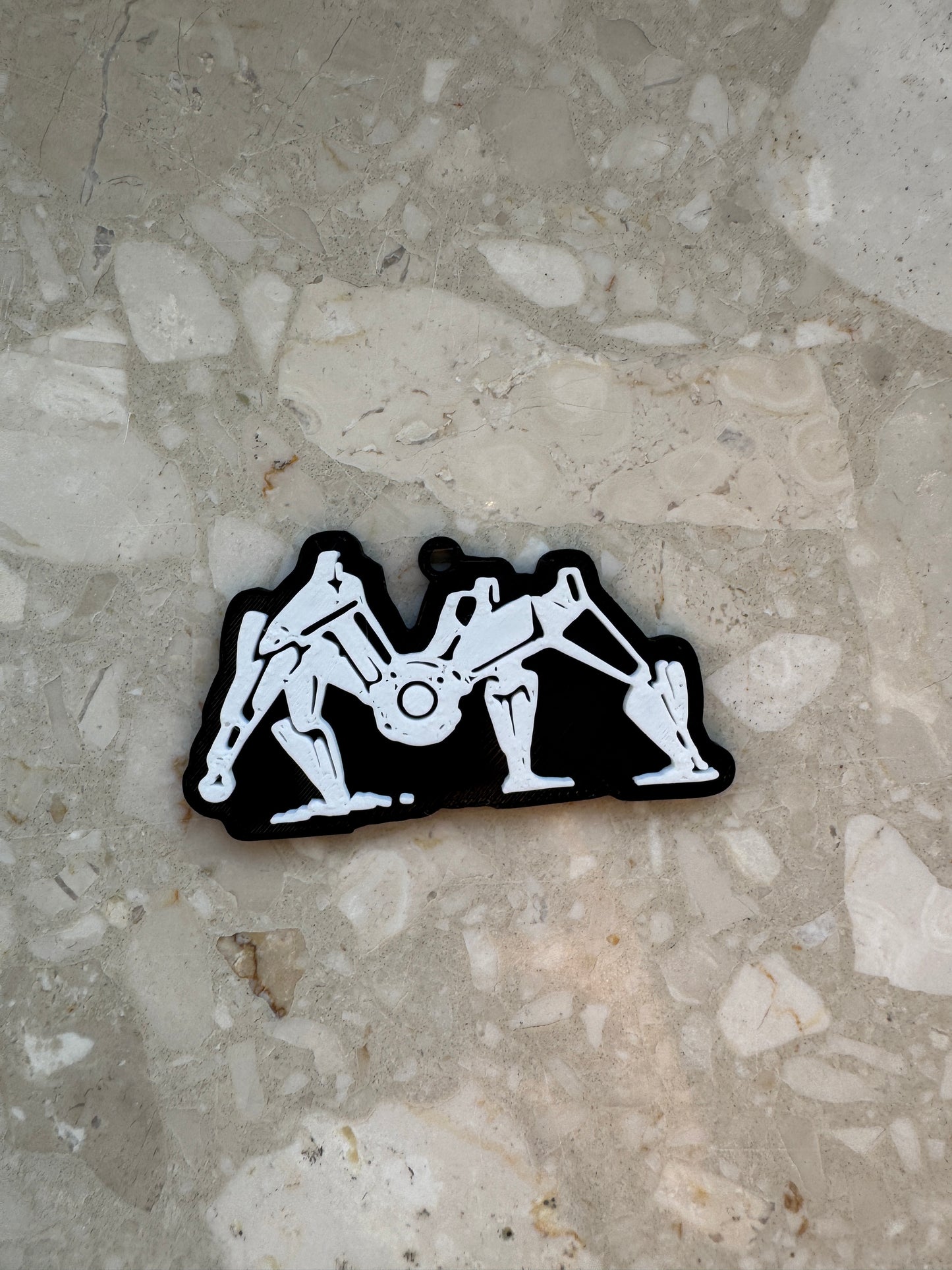 Arc Raiders Keychain Collection – Enemy Icons & Logo Designs (3D Printed Gamer Accessories)