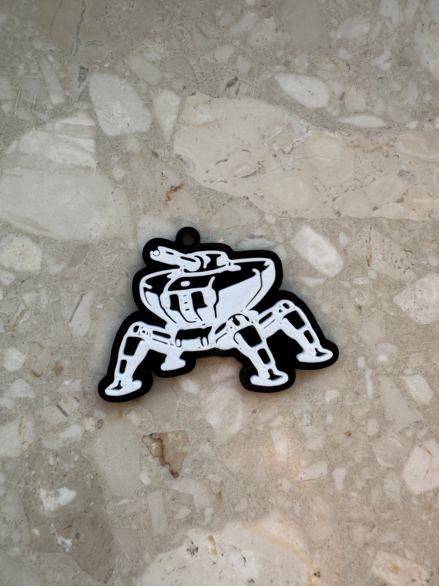 Arc Raiders Keychain Collection – Enemy Icons & Logo Designs (3D Printed Gamer Accessories)