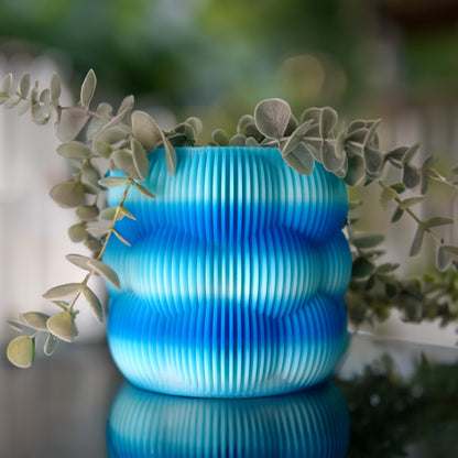 12cm Bubble Planter | Modern Minimalist Plant Pot | LeHa Designs | Cute Indoor Planter | Succulent & Houseplant Pot
