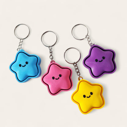 Star Clicker – Chubby & Colorful | Fidget Toy | 3D Printed Sensory Clicker