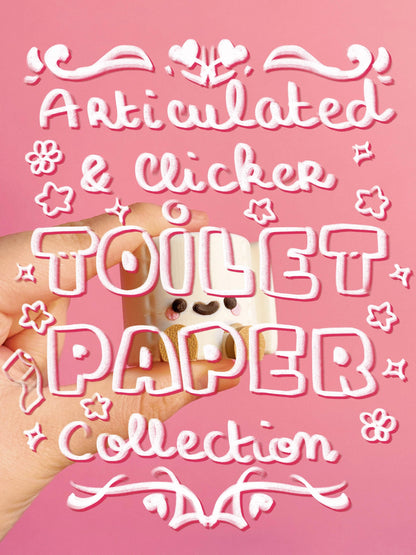 Articulated Clicker Toilet Paper – Fidget Toy and Keychain