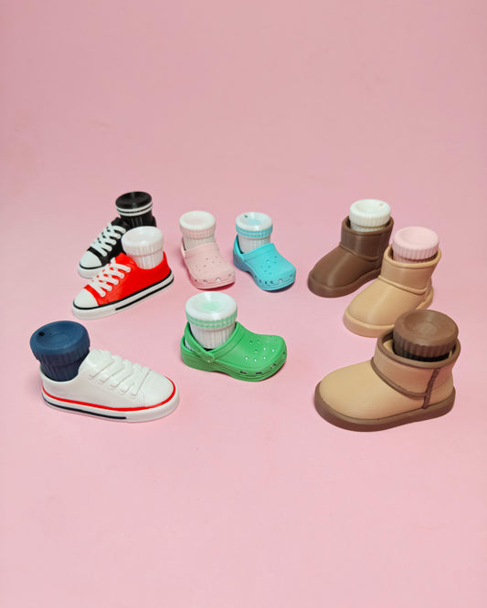 Footwear-Inspired Mechanical Switch Clicker – 3D Printed Keychain Fidget