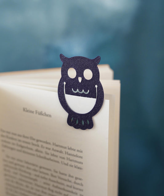 Cute Animal Bookmarks | Bird Owl Butterfly Moth | QuickPrint Bookmark | Lightweight Slim Bookmark | Gift for Book Lovers